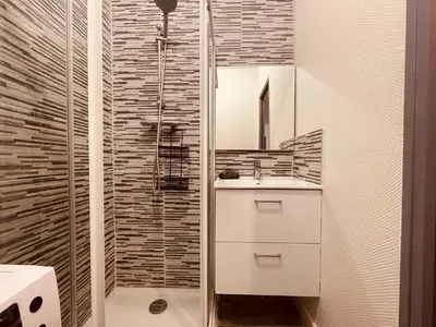 Salle de bains dans l'établissement Tropicana - 297