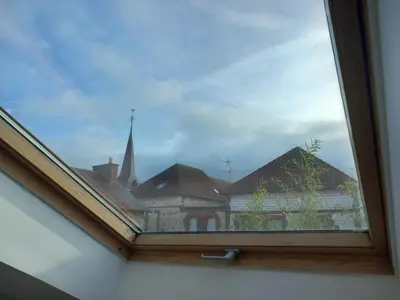 Plan de l'établissement Maison dans charmant petit jardin