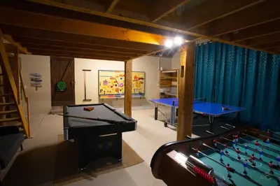 Salle de jeux dans l'établissement Villa Evasion