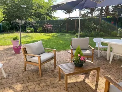 Jardin de l'établissement Studio privé dans pavillon