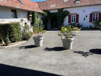 Jardin de l'établissement L'Herbe de grâce