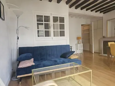 Coin salon dans l'établissement le cosy Dieppe