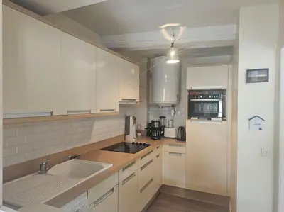 Cuisine ou kitchenette dans l'établissement le cosy Dieppe