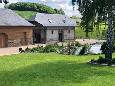 Jardin de l'établissement Gîte de la vallée