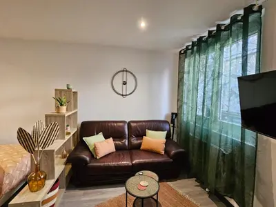 Coin salon dans l'établissement Residance Nassau logement 1