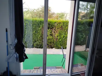 Jardin de l'établissement Studio cosy sans vis-à-vis