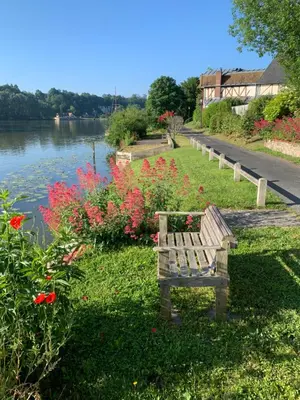 Paysage naturel près de la maison de vacances