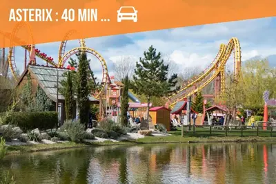 Parc aquatique au sein de la maison de vacances ou à proximité