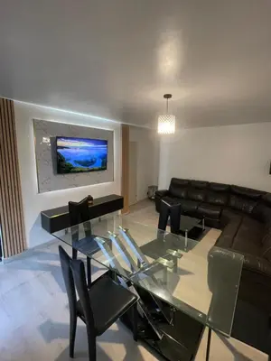 Coin salon dans l'établissement Appartement 3 pièces à 5 minutes de la gare de Creil