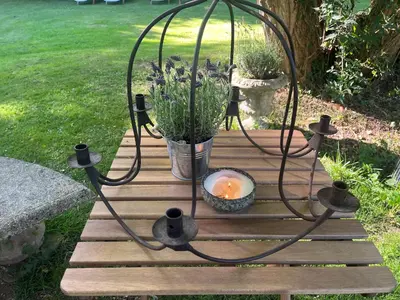 Jardin de l'établissement Le Clos des Songes