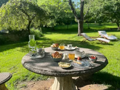 Nourriture dans le B&B/chambre d'hôtes ou à proximité