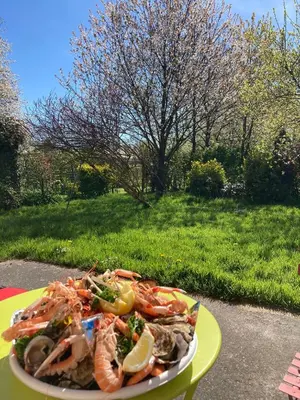 Nourriture dans la maison de vacances ou à proximité