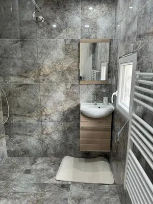 Salle de bains dans l'établissement Studio le Plessis