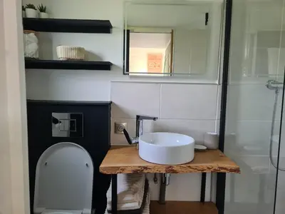 Salle de bains dans l'établissement Tiny House