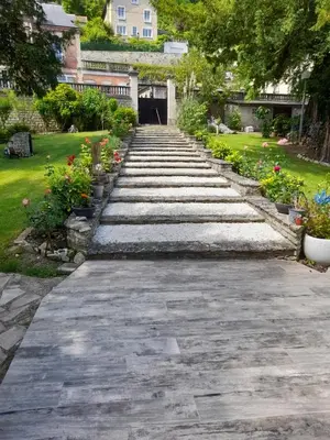 Jardin de l'établissement Gite au Reflet d'Auvers