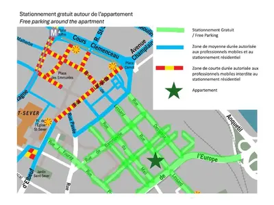 Plan de l'établissement Appartement Rénové