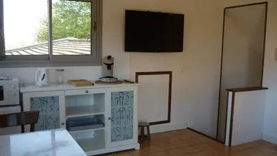 Cuisine ou kitchenette dans l'établissement Appartement Chez Caroline