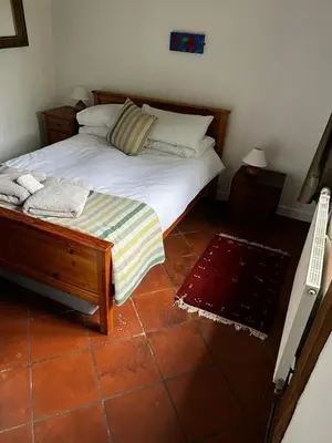 Un ou plusieurs lits dans un hébergement de l'établissement Maison de campagne du XVIIe siècle