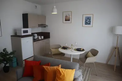 Cuisine ou kitchenette dans l'établissement Oh Activ Cergy