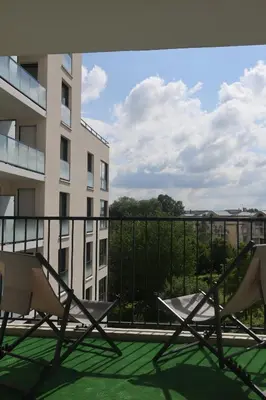 Balcon ou terrasse dans l'établissement Oh Activ Cergy