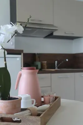 Cuisine ou kitchenette dans l'établissement Oh Activ Cergy