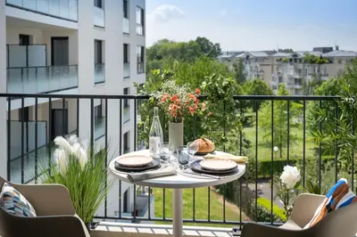 Balcon ou terrasse dans l'établissement Oh Activ Cergy