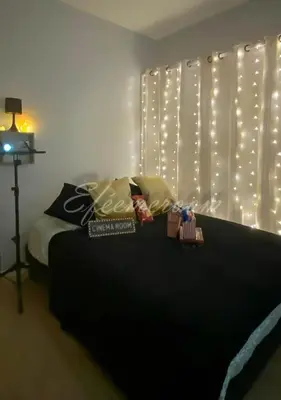 Un ou plusieurs lits dans un hébergement de l'établissement Grand appartement 4 chambres - grande terrasse - Cergy Centre