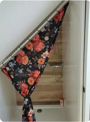 Salle de bains dans l'établissement Dépendance cosy