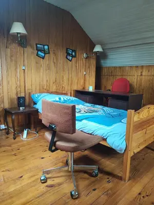 Coin salon dans l'établissement maison individuelle