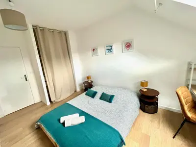 Plan de l'établissement Perle Marine Haussmannienne - Lumineux & Calme - Proche Gare & Plage
