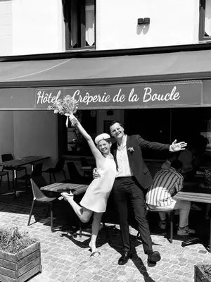 Clients de l'établissement Auberge de la boucle