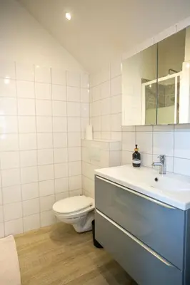 Salle de bains dans l'établissement L'Evasion - coeur de ville - WIFI - Gare