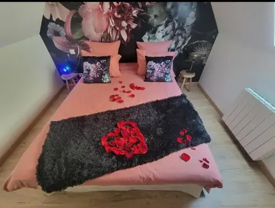 Un ou plusieurs lits dans un hébergement de l'établissement Fil'Love