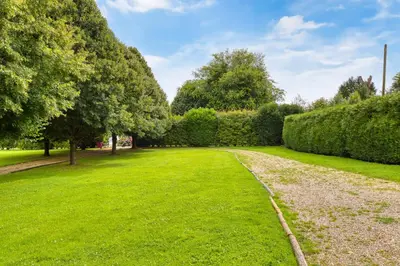 Jardin de l'établissement Gîte le Clos Saint Lucien - Fêtes Mariages Week end en Normandie