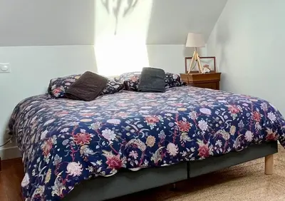 Un ou plusieurs lits dans un hébergement de l'établissement La petite Maison en Normandie
