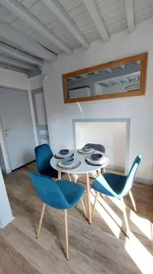 Coin salon dans l'établissement Appartement vue cathédrale