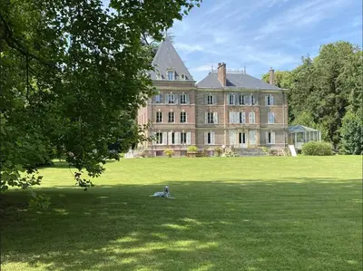 Jardin de l'établissement Le Château d'Elbeuf-en-Bray
