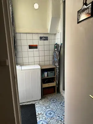 Salle de bains dans l'établissement Chez Suzie