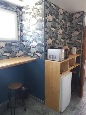 Cuisine ou kitchenette dans l'établissement La villa DEF'S