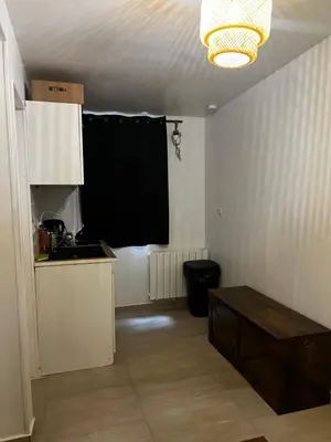 Cuisine ou kitchenette dans l'établissement Beau-voisin 1