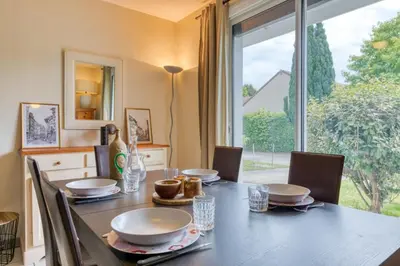 Vue générale sur la montagne ou vue sur la montagne depuis la maison de vacances