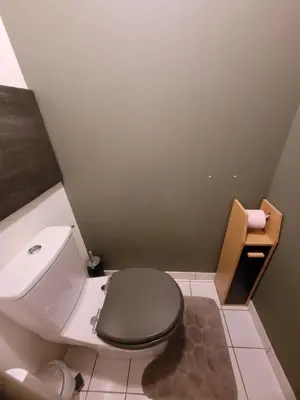 Salle de bains dans l'établissement Chambre cosy en appartement partagé