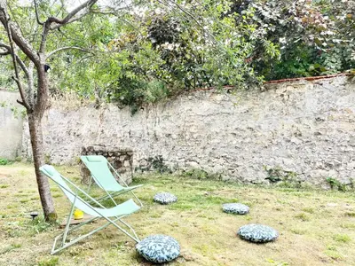 Jardin de l'établissement Appart Cosy Proche gare