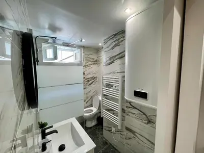 Salle de bains dans l'établissement Chic Cocon in Rouen