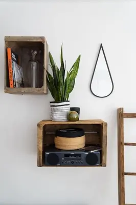 Bibliothèque dans l'appartement