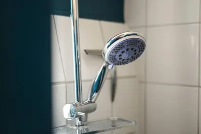 Salle de bains dans l'établissement Gare - Le grenier de Beauvoisine