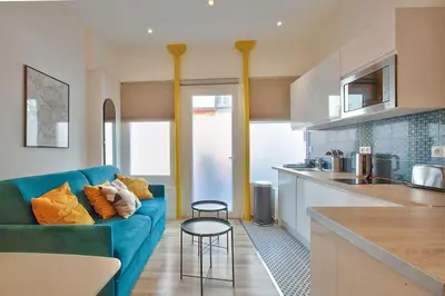 Cuisine ou kitchenette dans l'établissement Gare - La Boutique Beauvoisine