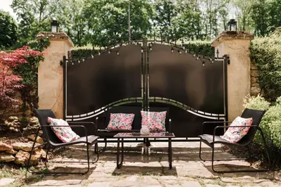 Jardin de l'établissement La Maison Gioia