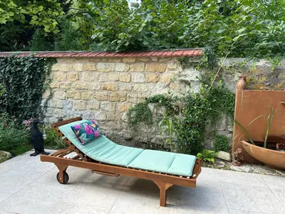 Jardin de l'établissement Au coeur de l'Isle Adam - Le Clos de l'Isle
