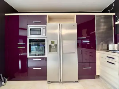 Cuisine ou kitchenette dans l'établissement Amfreville la Mivoie - Villa Belle vue - Piscine